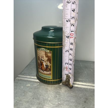 Wilson's 1990 Vintage EMPTY Collectible Tin Decor