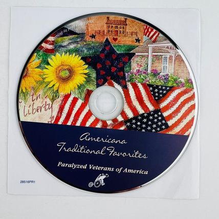 Paralyzed Veterans Of America – Americana Traditional Favorites CD 28516PR1