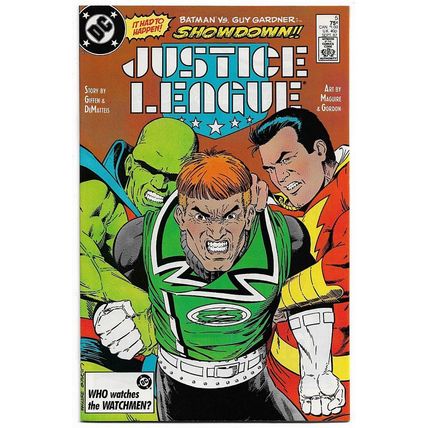 Justice League #5 (1987) *DC Comics / Cover Artwork By Kevin MaGuire / Batman*