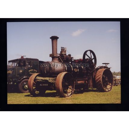 tz0382 - Fowler Plough Engine 1368 "Margaret" Reg. AL 8468 - photograph 7x5