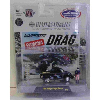 M 2 ' 1941 WILLYS COUPE GASSER ' WINTERNATIONALS ' POMONA DRAG diorama