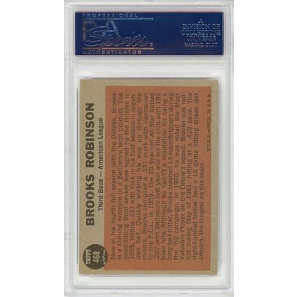 1962 Topps Brooks Robinson All-Star #468 PSA 8 P1378