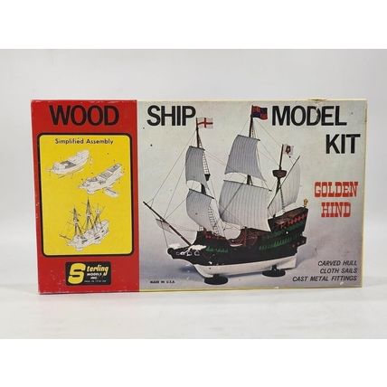 Sterling Models G5 Golden Hind Wood Ship Model Kit