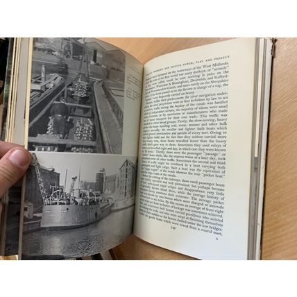 1970 "THE INLAND WATERWAYS OF ENGLAND" L T C ROLT HB BOOK & FOLD OUT MAP (P4)