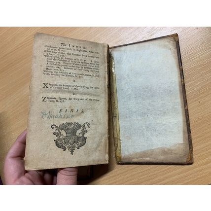 RARE* 1717 "THE SPECTATOR" VOL 8 #556-635 ADDISON STEELE ANTIQUE BOOK (P3)
