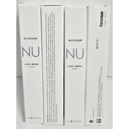 Nu Skin Nuskin Nu Colour LASH + BROW Eyelash Serum Sealed 0.2fl oz 5ml (4 Boxes)