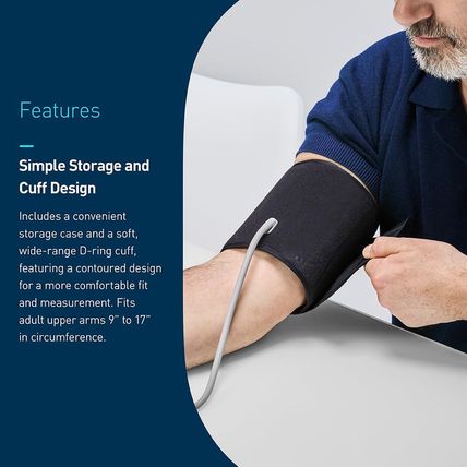 OMRON Bronze Upper Arm Blood Pressure Monitor, Clinically Validated, Medical Gra