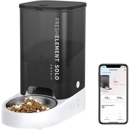 PETKIT Automatic Cat Feeder, 2.4G Wifi Automatic Dog Feeder, App Control Pet Foo