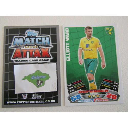 Topps Match Attax 2011 2012 Football Cards Teams N-W Card Variants (ef2)