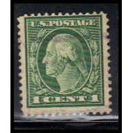 Used 405 1c George Washington Barely Clears K2955