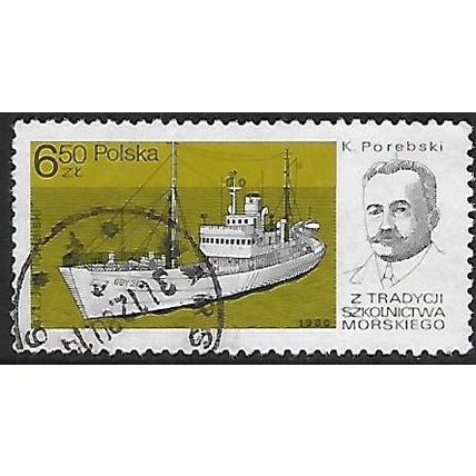 Mi 2702: 6 Zl. 50 multicoloured Polish Merchant Navy School.