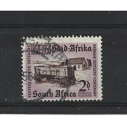 SouthAfrica.Centenary Arrival German Settlers South Africa stamp.F/Used.Aug25a