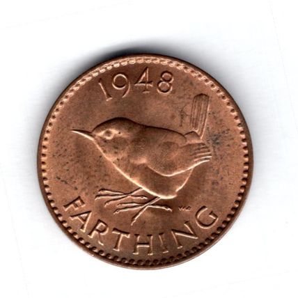 Great Britain. George VI. Farthing 1948. dy16884