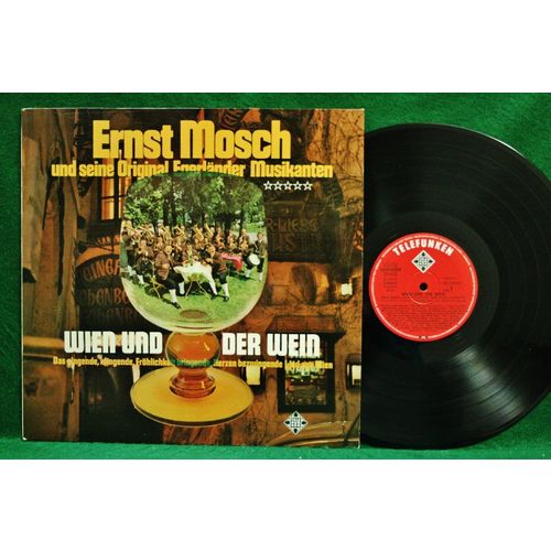Ernst Mosch & Egerlander Musikanten - Wien und der Wein - SLE 14 636-P - EX
