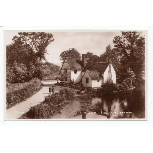 Willy Lott's Cottage Flatford Suffolk RP Postcard 9719