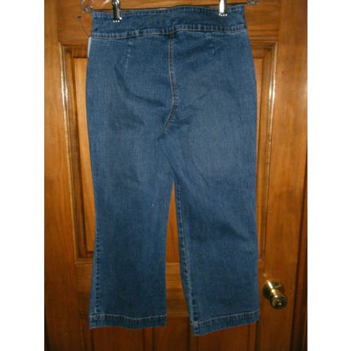 Ladies Janeville Cropped Denim Jeans - Size 8
