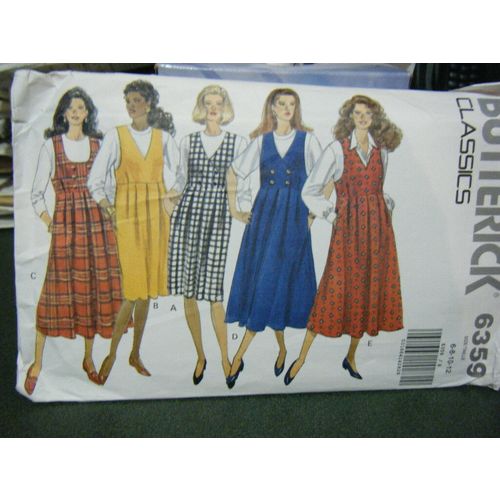 Butterick 6359 Misses Maternity Jumper - Size 6/8/10