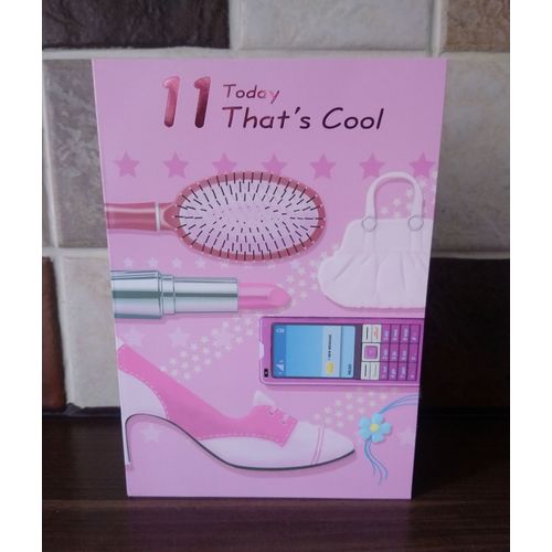 11th birthday card - 11 Today That's Cool - 02