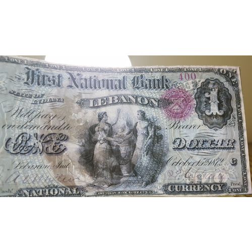 High quality COPIES with W/M United States National Bank 1875 y. FREE SHIPPING !