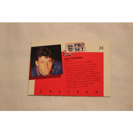Andy Townshed 1990/91 Pro Set NO. 35