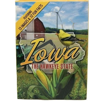 Iowa Souvenir Playing Cards