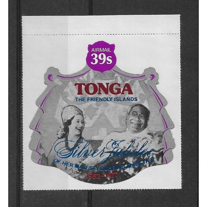 Tonga.SG607 39s Queen Elizabeth and King Taufa'ahau.Unmounted Mint.March22