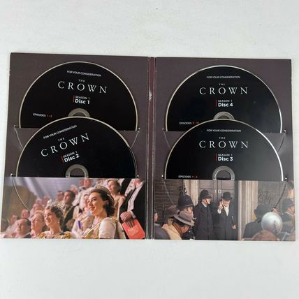 The Crown Season 1 DVD 4 Disc For Your Consideration FYC PROMO Screener Netflix