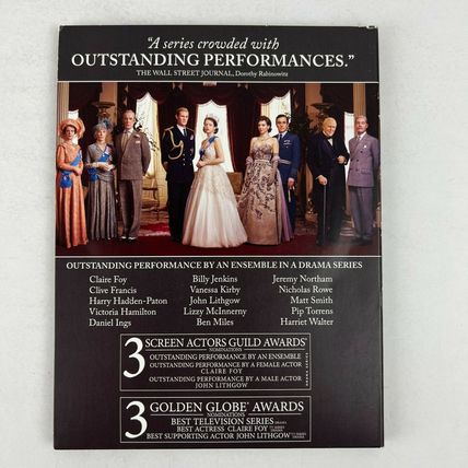 The Crown Season 1 DVD 4 Disc For Your Consideration FYC PROMO Screener Netflix