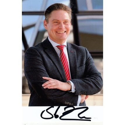 Stefan Zierke German Politician Politics Hand Signed Photo