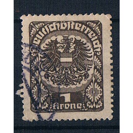 Austria 1920 SG403 A16 Republican Arms 1k Used Stamp