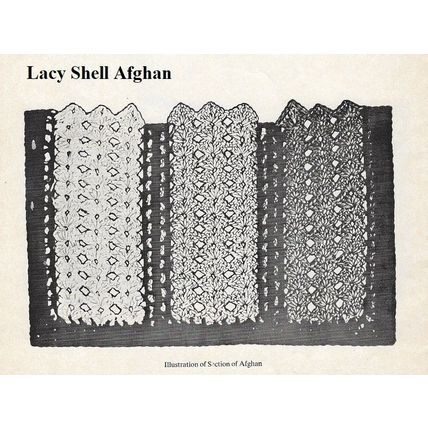 Booklet #112 Prize Afghans to Crochet or Knit 36 Pages 12 Projects