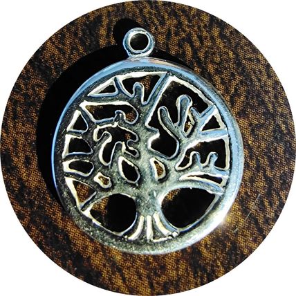 925 Sterling Silver Tree of Life Pendant Jewellery Making Repair New C37