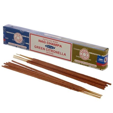 Nag Champa Incense Stick 1 Pack of 2 Scents Satya Pick-n-mix Incense Sticks