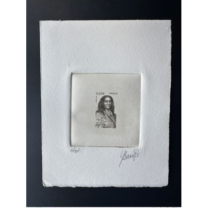 France 2006 YT 3901 Epreuve d'artiste ETAT Proof Pierre Bayle écrivain philosope