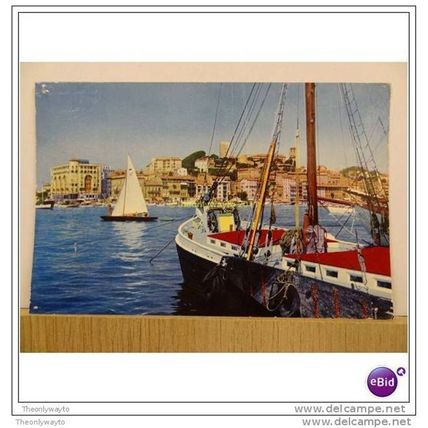 QUAI SAINT-PIERRE, CANNES, FRANCE, Postcard