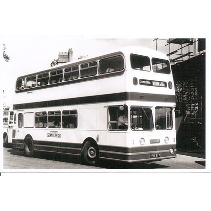Black & White Photograph of W. C. Standerwick Ltd. - VFR 377