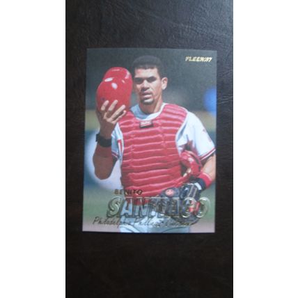 Three (3) Benito Santiago Baseball Cards (See Pictures and Description Below)