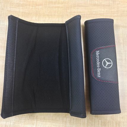 Covering Pad Strap suitable for MercedesBenz 2Pcs Car Seat Belt Shoulder cushion