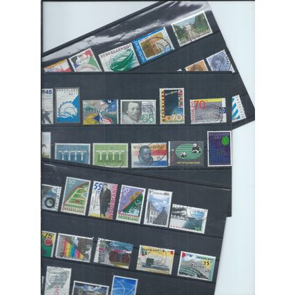 Netherlands stamps. 1980s used lot. The 1980 Air is CTO (AB925)