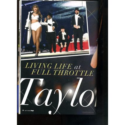 PEOPLE MAGAZINE July 15,2024 TAYLOR SWIFT In Love & Reaching New Heights NEW