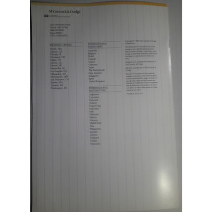 McCormack & Dodge Human Resource Management Systems software brochure, 1988