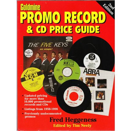 GOLDMINE PROMO RECORD & CD PRICE GUIDE - Heggeness, US, Illus, '98, 2nd. Edition