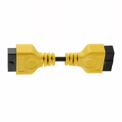 1 X OBD2 ll OBD 16Pin Male to Female Extension Cable Diagnostic Extender