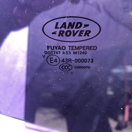 Land Rover LR012501 LR2 08-15 OEM Driver Side Left Rear Door Glass Window