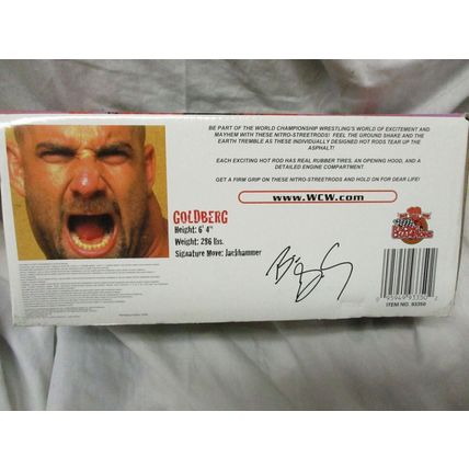 WCW Bill Goldberg Nitro Streetrods 1/24 Car 1999 Limited Edition 1 of 4999