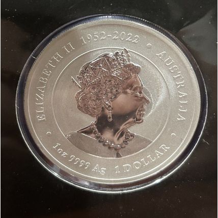 1oz Silver Collectible 2024 Australian Lunar Dragon Series III Coin