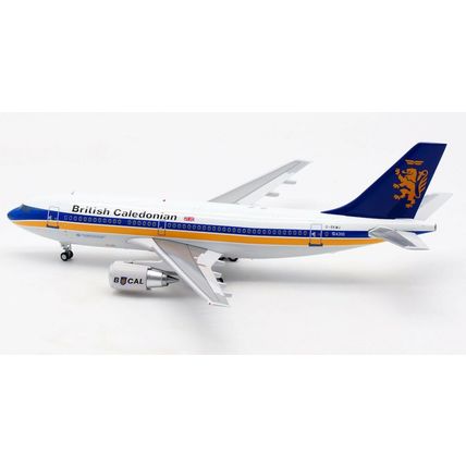 A310-203 BRITISH CALEDONIAN REG:G-BKWU W/STAND - INFLIGHT200 IF310BCAL0720 1/200