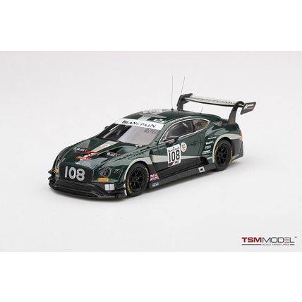 BENTLEY CONTINENTAL GT3 TEAM BENTLEY #108 2019 24 HOURS OF SPA - TSM430490 1/43