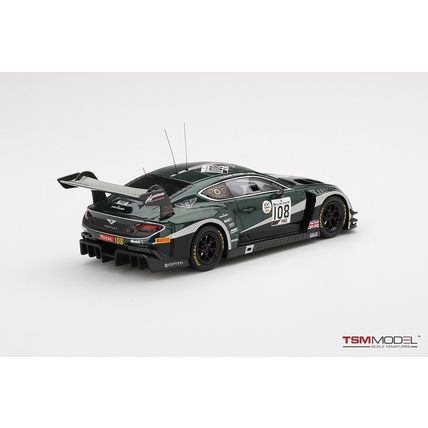 BENTLEY CONTINENTAL GT3 TEAM BENTLEY #108 2019 24 HOURS OF SPA - TSM430490 1/43