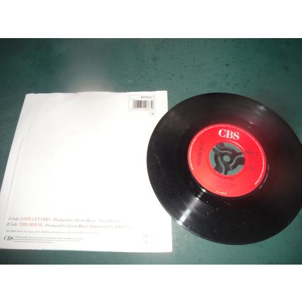 ALISON MOYET 7" SINGLE - LOVE LETTERS/THIS HOUSE